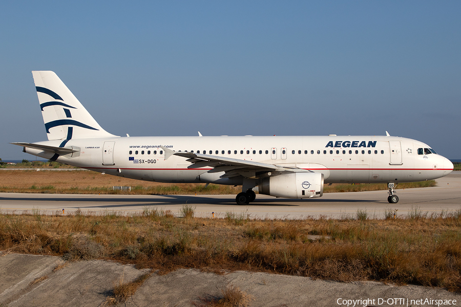 Aegean Airlines Airbus A320-232 (SX-DGO) | Photo 345391