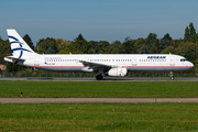 Aegean Airlines Airbus A321-231 (SX-DGP) at  Hamburg - Fuhlsbuettel (Helmut Schmidt), Germany