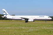 Aegean Airlines Airbus A321-232 (SX-DGQ) at  Amsterdam - Schiphol, Netherlands