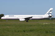 Aegean Airlines Airbus A321-232 (SX-DGQ) at  Amsterdam - Schiphol, Netherlands