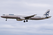 Aegean Airlines Airbus A321-232 (SX-DGQ) at  Berlin Brandenburg, Germany