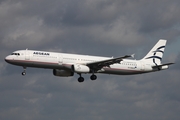 Aegean Airlines Airbus A321-232 (SX-DGQ) at  Hamburg - Fuhlsbuettel (Helmut Schmidt), Germany