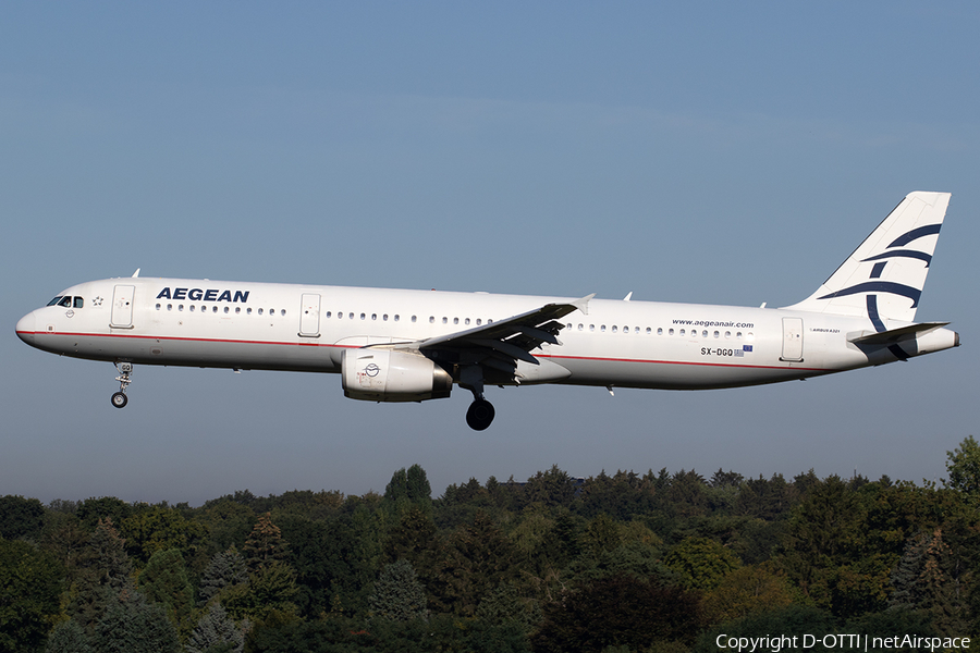 Aegean Airlines Airbus A321-232 (SX-DGQ) | Photo 527277