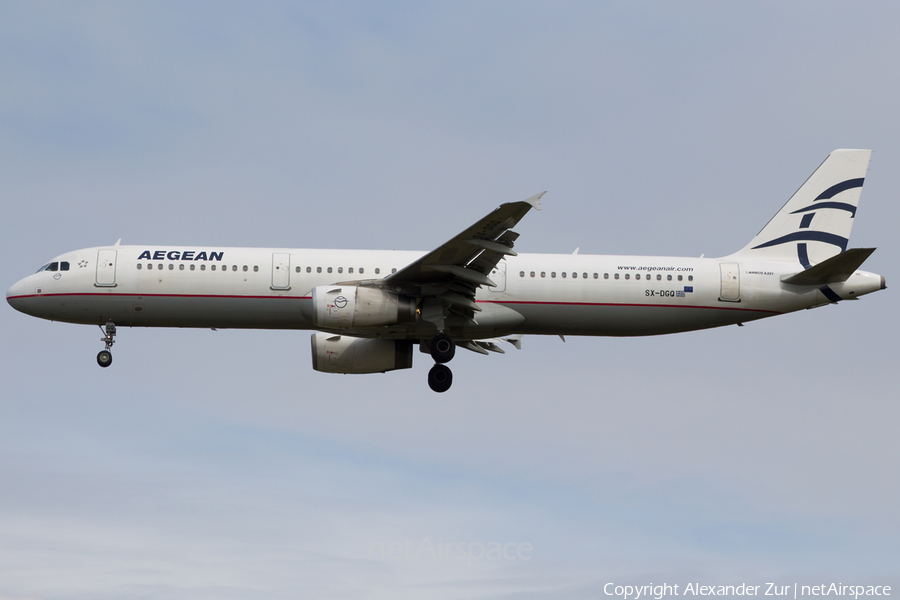 Aegean Airlines Airbus A321-232 (SX-DGQ) | Photo 136327