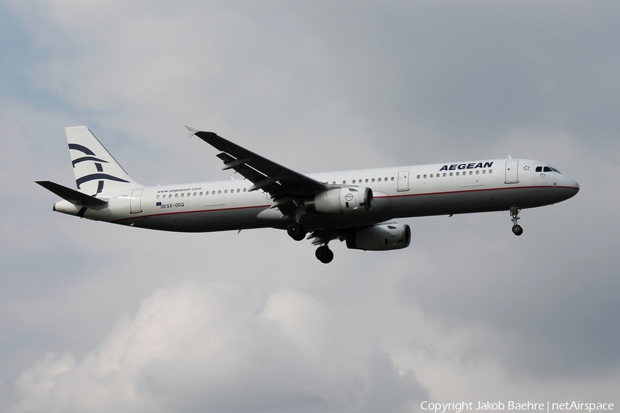Aegean Airlines Airbus A321-232 (SX-DGQ) | Photo 143408