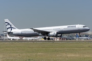 Aegean Airlines Airbus A321-232 (SX-DGQ) at  Madrid - Barajas, Spain