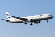 Aegean Airlines Airbus A321-232 (SX-DGQ) at  Warsaw - Frederic Chopin International, Poland