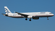 Aegean Airlines Airbus A321-231 (SX-DGS) at  Rome - Fiumicino (Leonardo DaVinci), Italy