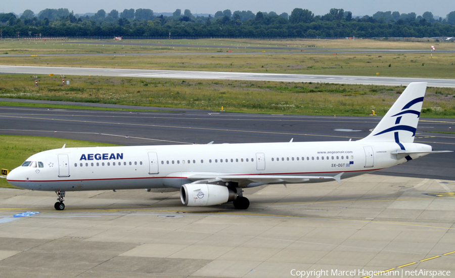 Aegean Airlines Airbus A321-231 (SX-DGT) | Photo 126086