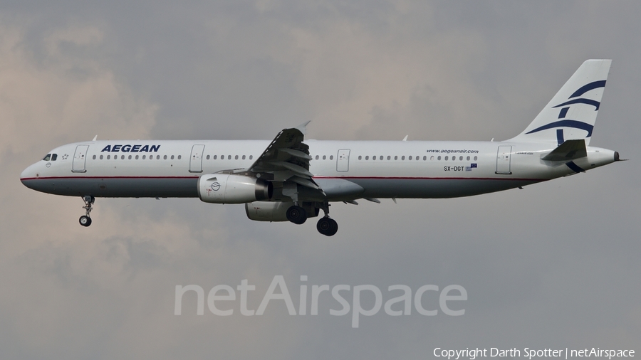 Aegean Airlines Airbus A321-231 (SX-DGT) | Photo 229128