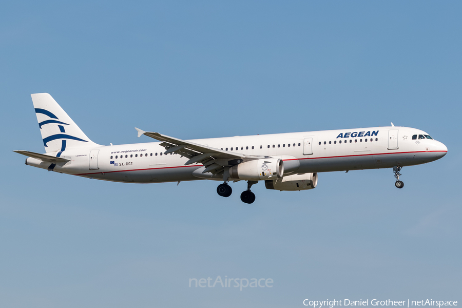 Aegean Airlines Airbus A321-231 (SX-DGT) | Photo 108843