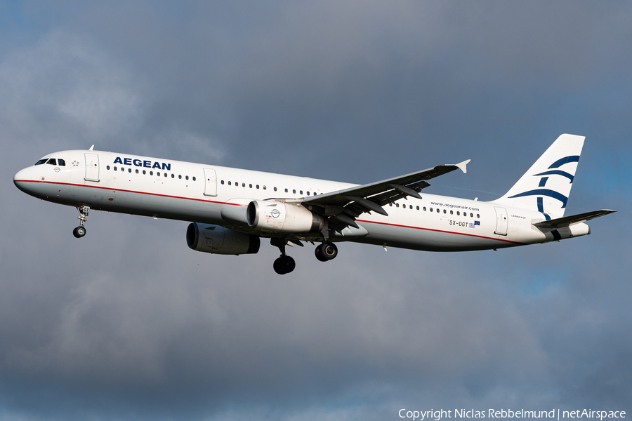 Aegean Airlines Airbus A321-231 (SX-DGT) | Photo 351753