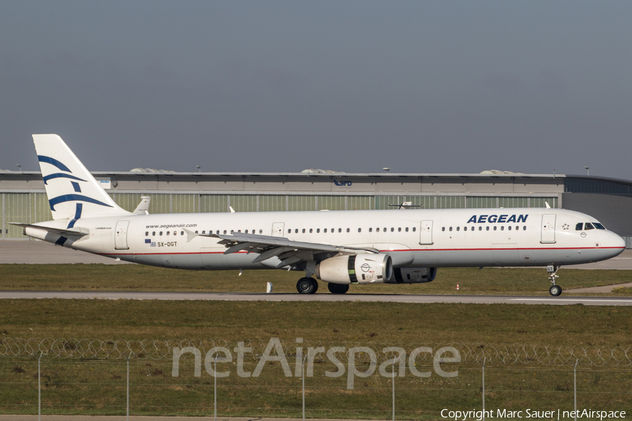 Aegean Airlines Airbus A321-231 (SX-DGT) | Photo 195857