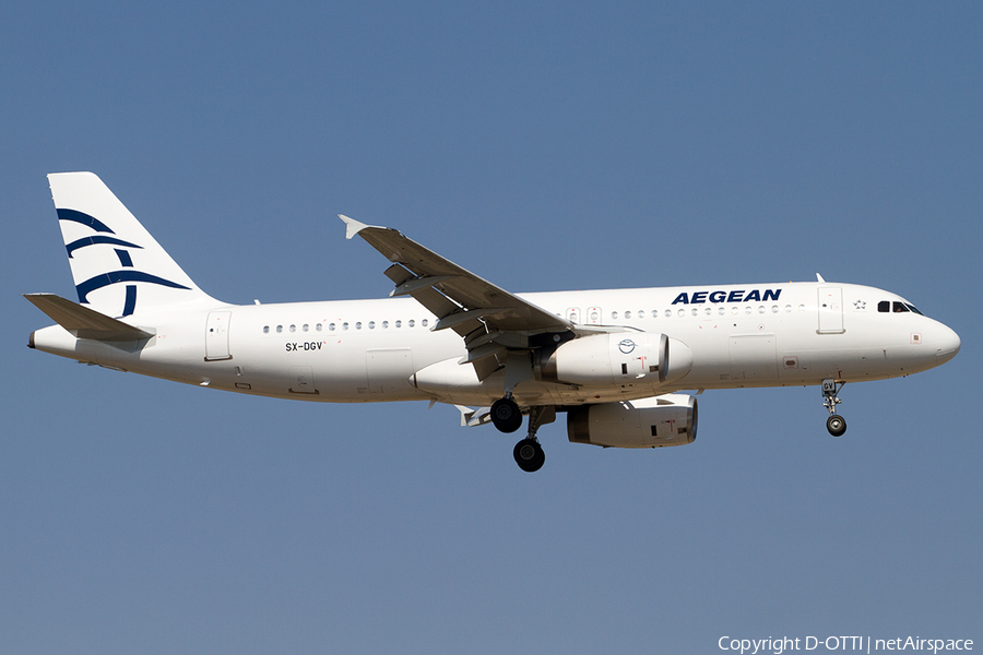 Aegean Airlines Airbus A320-232 (SX-DGV) | Photo 140764