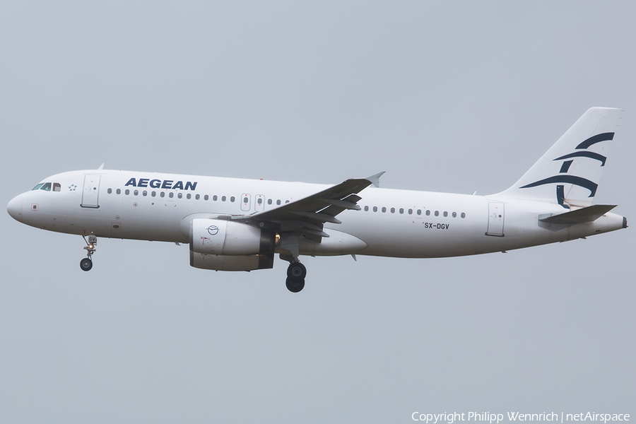 Aegean Airlines Airbus A320-232 (SX-DGV) | Photo 195052