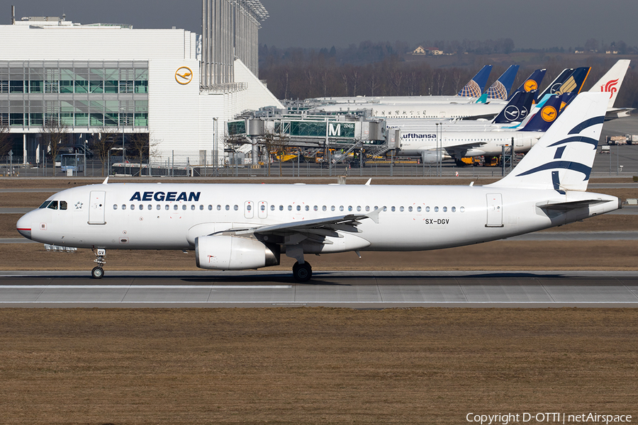 Aegean Airlines Airbus A320-232 (SX-DGV) | Photo 295726