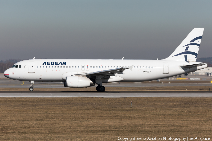 Aegean Airlines Airbus A320-232 (SX-DGV) | Photo 329128