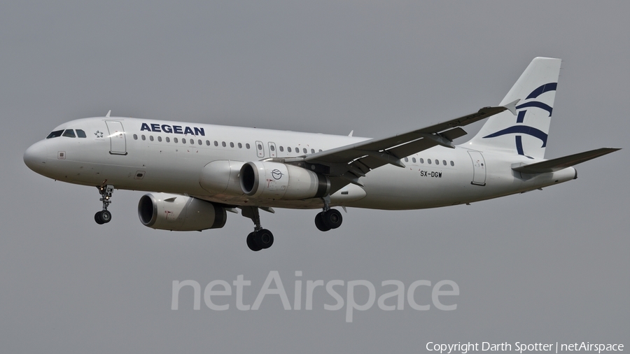 Aegean Airlines Airbus A320-232 (SX-DGW) | Photo 230033