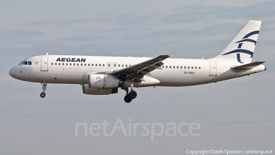 Aegean Airlines Airbus A320-232 (SX-DGX) | Photo 356938