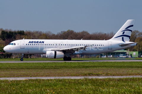 Aegean Airlines Airbus A320-232 (SX-DGX) at  Hamburg - Fuhlsbuettel (Helmut Schmidt), Germany