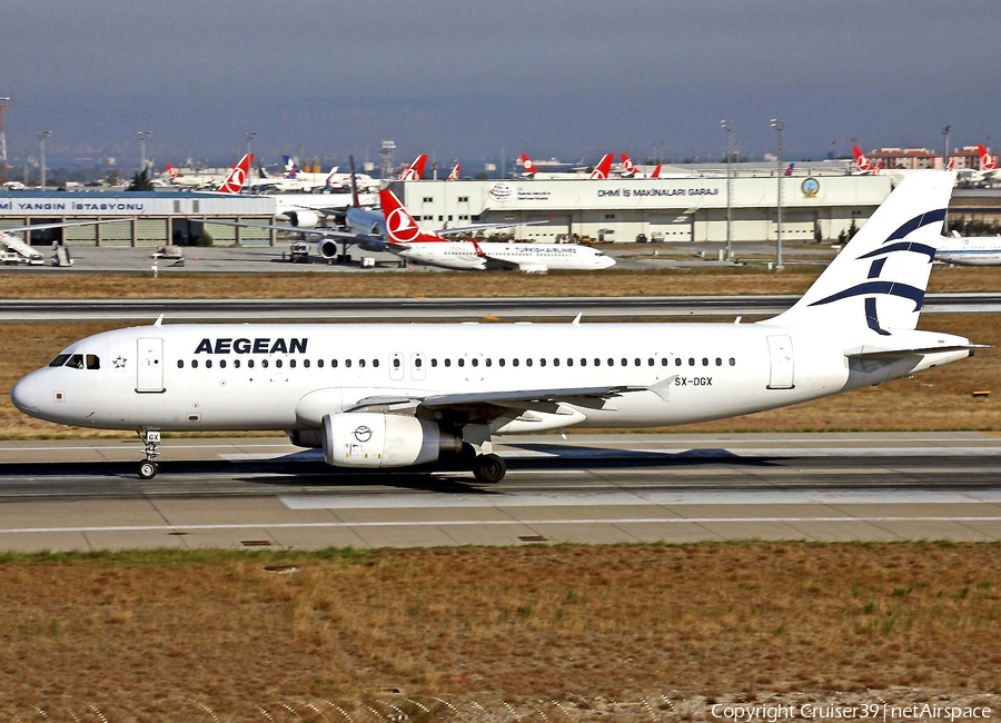 Aegean Airlines Airbus A320-232 (SX-DGX) | Photo 194570