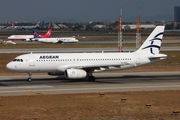 Aegean Airlines Airbus A320-232 (SX-DGX) at  Istanbul - Ataturk, Turkey