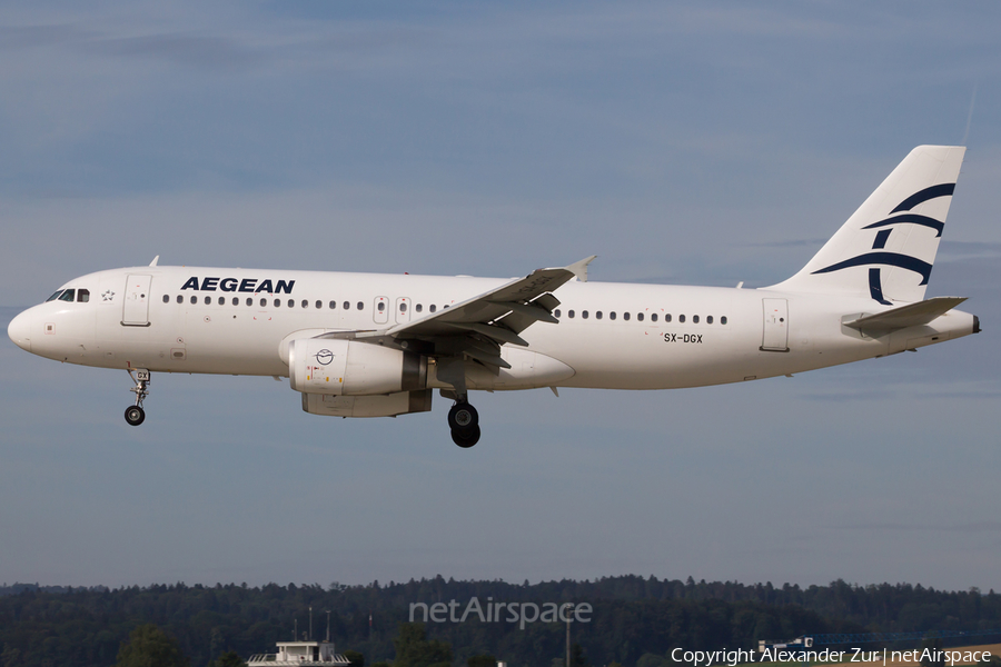 Aegean Airlines Airbus A320-232 (SX-DGX) | Photo 119091