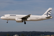 Aegean Airlines Airbus A320-232 (SX-DGX) at  Zurich - Kloten, Switzerland