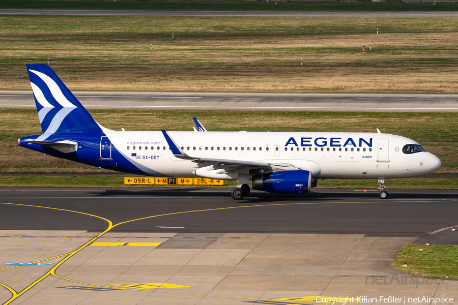 Aegean Airlines Airbus A320-232 (SX-DGY) | Photo 495877