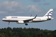 Aegean Airlines Airbus A320-232 (SX-DGY) at  Hamburg - Fuhlsbuettel (Helmut Schmidt), Germany