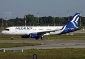 Aegean Airlines Airbus A320-232 (SX-DGY) at  Hamburg - Fuhlsbuettel (Helmut Schmidt), Germany