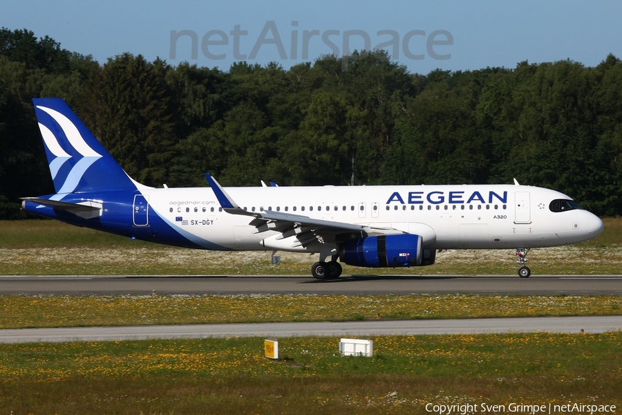 Aegean Airlines Airbus A320-232 (SX-DGY) | Photo 513907