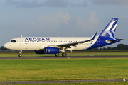 Aegean Airlines Airbus A320-232 (SX-DGZ) at  Amsterdam - Schiphol, Netherlands