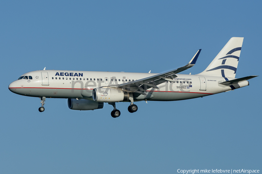 Aegean Airlines Airbus A320-232 (SX-DGZ) | Photo 138104