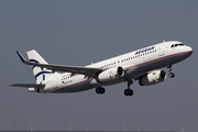 Aegean Airlines Airbus A320-232 (SX-DGZ) at  Brussels - International, Belgium