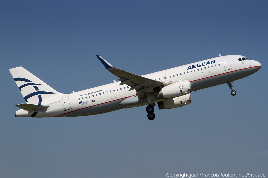 Aegean Airlines Airbus A320-232 (SX-DGZ) | Photo 248642