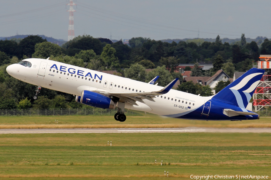 Aegean Airlines Airbus A320-232 (SX-DGZ) | Photo 518474