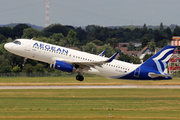 Aegean Airlines Airbus A320-232 (SX-DGZ) at  Dusseldorf - International, Germany