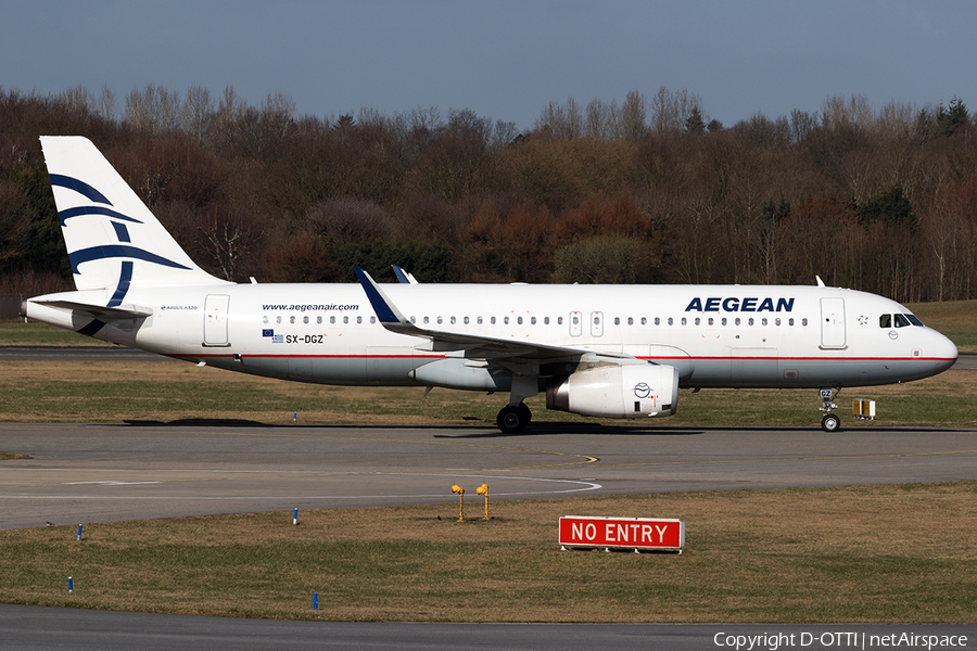 Aegean Airlines Airbus A320-232 (SX-DGZ) | Photo 150149