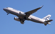 Aegean Airlines Airbus A320-232 (SX-DGZ) at  Hamburg - Fuhlsbuettel (Helmut Schmidt), Germany