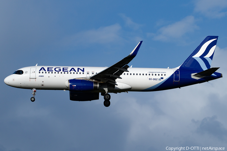 Aegean Airlines Airbus A320-232 (SX-DGZ) | Photo 479372
