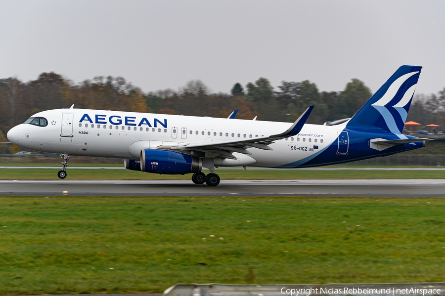 Aegean Airlines Airbus A320-232 (SX-DGZ) | Photo 480564