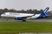 Aegean Airlines Airbus A320-232 (SX-DGZ) at  Hamburg - Fuhlsbuettel (Helmut Schmidt), Germany