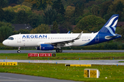 Aegean Airlines Airbus A320-232 (SX-DGZ) at  Hamburg - Fuhlsbuettel (Helmut Schmidt), Germany