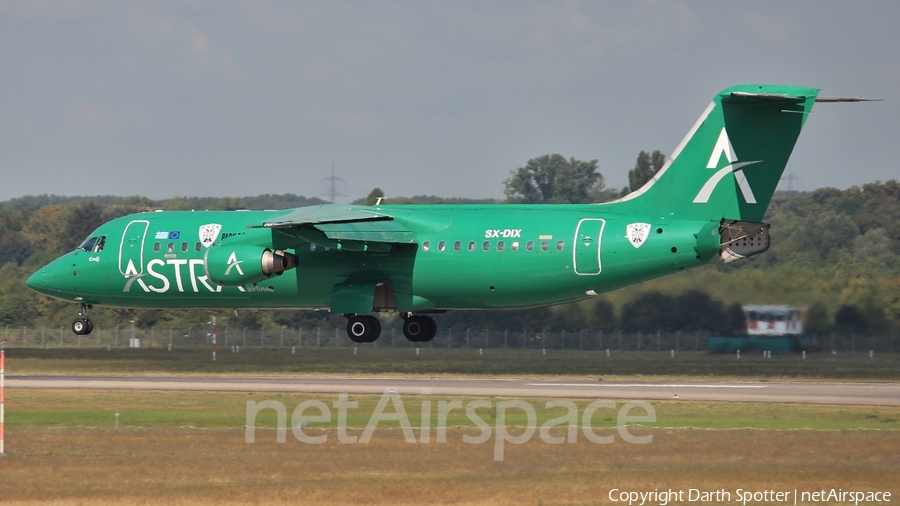 Astra Airlines BAe Systems BAe-146-300 (SX-DIX) | Photo 212313