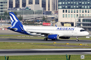 Aegean Airlines Airbus A320-232 (SX-DNA) at  Brussels - International, Belgium