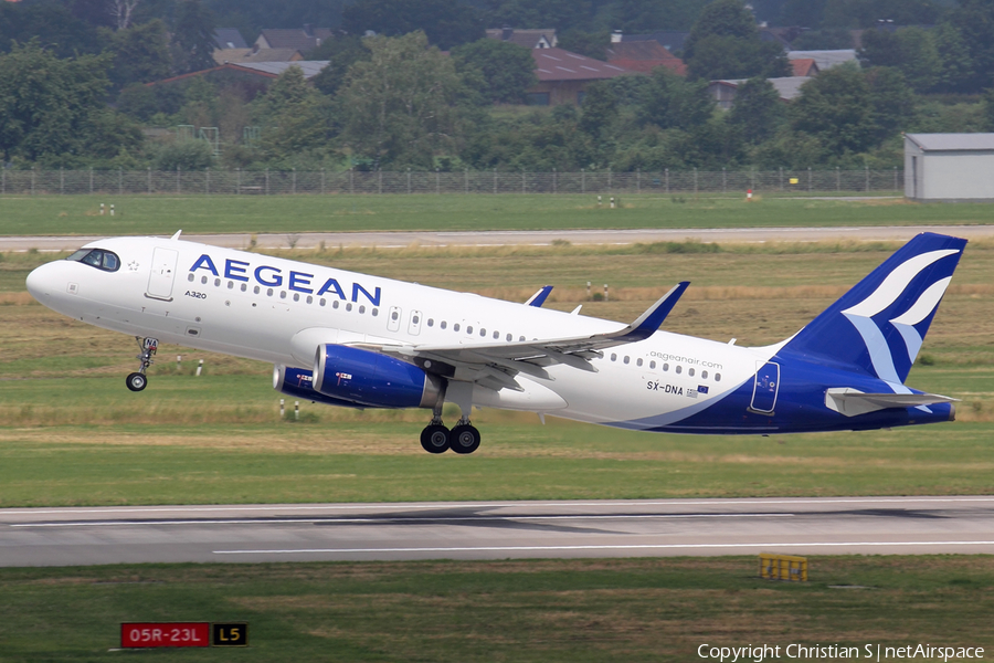 Aegean Airlines Airbus A320-232 (SX-DNA) | Photo 455763