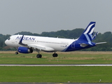 Aegean Airlines Airbus A320-232 (SX-DNA) at  Dusseldorf - International, Germany