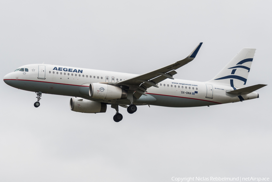 Aegean Airlines Airbus A320-232 (SX-DNA) | Photo 298391
