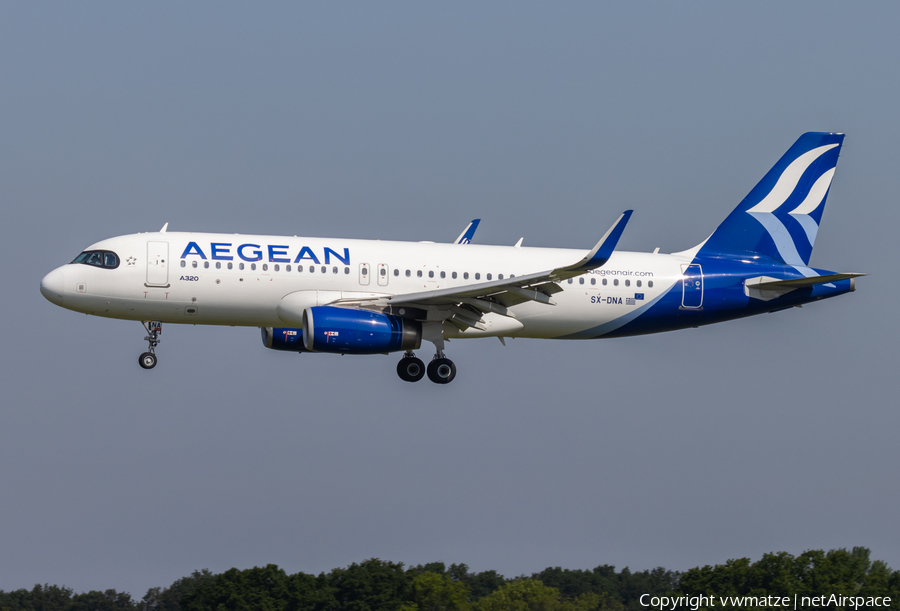 Aegean Airlines Airbus A320-232 (SX-DNA) | Photo 513013